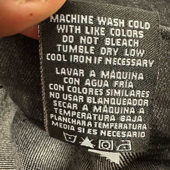 Madden NYC Womens High Rise Barrel Jeans XS Midnight Wash Black Elastic Waistban - Picture 7 of 7